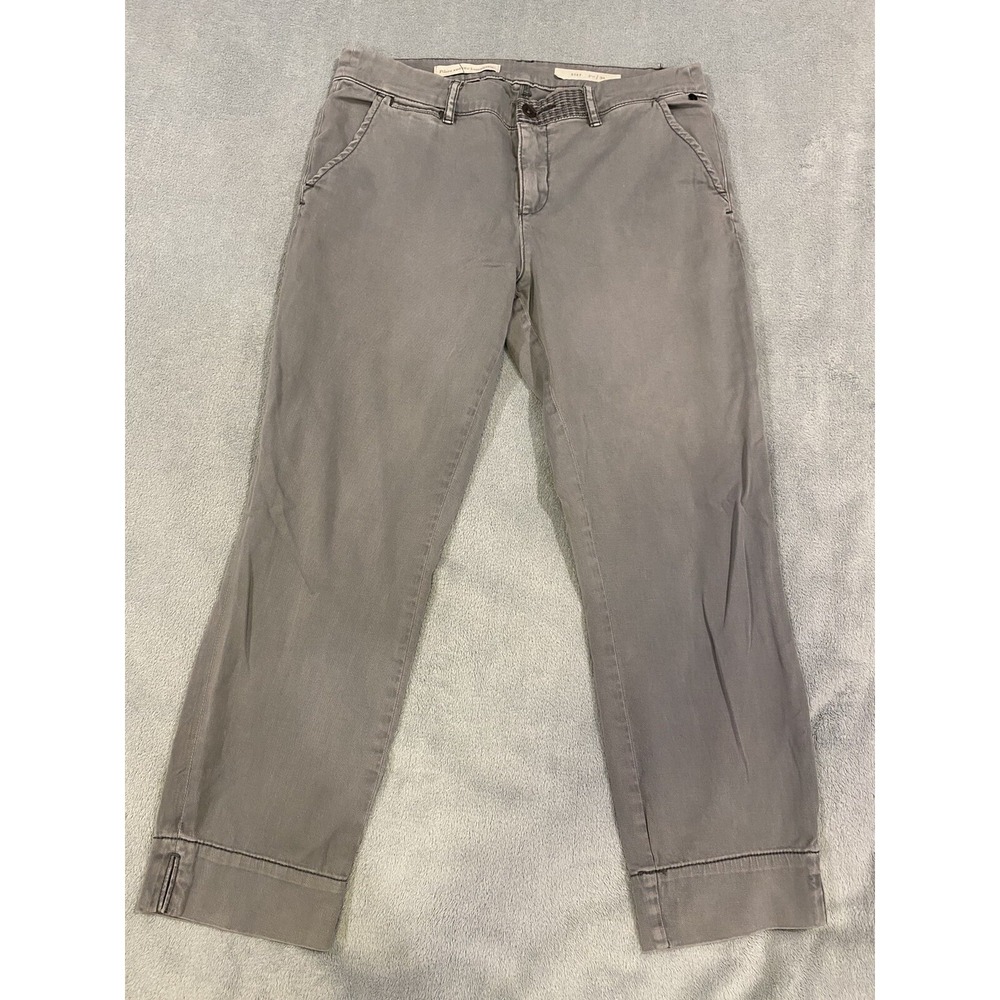 Pilcro and the Letterpress Jeans Pants Slacks Womens 30 Gray Stet Anthropologie‎